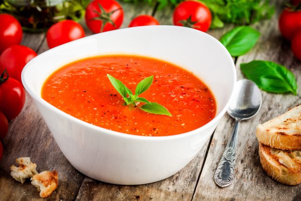 Roasted Garlic Tomato Soup
