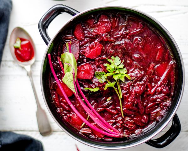 Traditional Borscht Soup