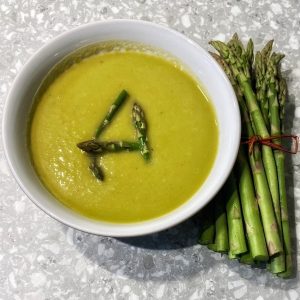 Asparagus Soup with Parmesan